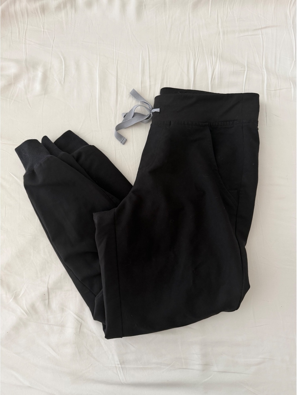 Black figs scrubs zamora joggers women size small petite